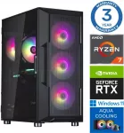 Stacionarus kompiuteris INTOP AQUA Ryzen 7 7700X 16GB DDR5 2TB SSD M.2 NVME+2TB RTX5050 8GB WIN11Pro (RW60086)