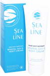 Ekologi&scaron;kas mineralinis dieninis ir naktinis kremas (jautriai, ypač sausai ir mi&scaron;riai odai) SEA LINE Dead Sea Treatment, 75 ml
