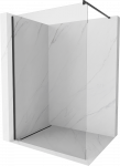 Walk-in du&scaron;o sienelė Mexen Kioto, Juodas, skaidrus stiklas, 145 x 200 cm