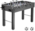 Stalo futbolas 121 cm, 2-4 žaidėjams, namų futbolo stalas, mini futbolas, stalo žaidimas