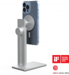 Just Mobile AluDisc Pro iPhone Stand MagSafe - Optimal Ergonomics and Stability for iPhone 12+