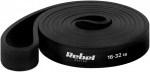 Guma do ćwiczeń TPE - Power Band PT-3, juoda 16-32 kg REBEL ACTIVE