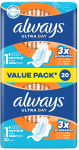 Always Ultra Day Normal Duo sanitary napkins 20 pcs intymios higienos priemonės Moterims