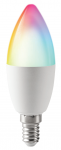 LED lemputė 6W C37 E14 3000k Wi-Fi RGB Tuya BESK
