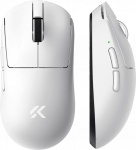 MCHOSE A7 V2 Ultra Wireless Baltas (Balta) Belaidė Žaidimų Pelė