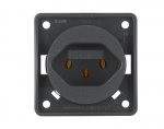 Hager Polo 962492505 Integro srauto lizdas su/be /&Scaron;veicarija/ tipas 13 antracito matinis 962492505