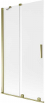 Vonios sienelė Mexen Velar, 100 x 150 cm, Gold/matinis stiklas