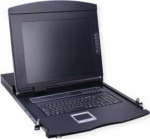 Konsolė KVM Value Konsolė KVM 19, 43 cm (17) TFT (16:9), VGA, USB, układ klaviatūra UK
