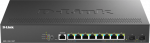 &Scaron;akotuvas D-LINK DMS-1250-10SP/E 10 prievadų 2.5G i&scaron;manusis valdomas PoE komutatorius | D-Link