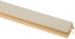 PVC dailylentės i&scaron;orinis kampas 143 (302, 318), 3 m ilgio