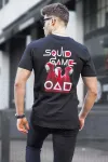 Vyri&scaron;ki juodos spalvos mar&scaron;kinėliai Squid Game