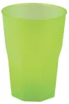 Santex Žalios spalvos plastikiniai stikliniai 420 ml, 6 vnt.