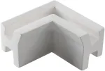 LED gipsinio profilio L formos sujungimas PROFY, baltas