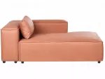 Sofa Beliani Kairysis gultas BRANDE aukso rudos spalvos