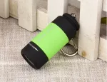MINI POCKET LIGHT RAKTATŪRAS LED ALIUMINIO ATSPIRUS VANDENI PAKRAUJAMAS