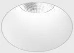 8W LED užglaistomas &scaron;viestuvas NANO R TRIMLESS, baltas, 2700K, 50&deg;, IP44