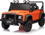 Vaiki&scaron;kas elektromobilis HATIS &ldquo;Land Rover Defender 110 SVX &rdquo;, oranžinis