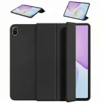 Plan&scaron;etinio kompiuterio dėklas Strado-Tech Smart, skirtas Huawei MatePad Air 11 2023 / MatePad 11.5 S 2024 2025 su dangteliu / Huawei MatePad Air 11.5 2024, juodas &ndash; apsauginis