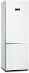 Bosch KGN493WDA Serija 4, Laisvai statomas &scaron;aldytuvas-&scaron;aldiklis su &scaron;aldiklio skyriumi apačioje, 203 x 70 cm, Baltas, Total No Frost