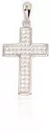 Diamond Sky Jewelry Sidabrinis kryželis su cirkoniais &bdquo;Sacred Cross II&ldquo;