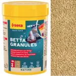 Sera Betta Granules 100 ml (44 g) &ndash; ry&scaron;kinamasis pa&scaron;aras kovinėms žuvims (SE-00105)