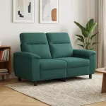 Sofa Tamsiai žalia 158 x 90 x 95 cm Audinys
