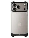 Arc Pulse &ndash; aliuminis apsauginis dėklas iPhone 18 Pro, matinis juodas (ARC-AP-AL-MBK-APL-IP-18-PRO)