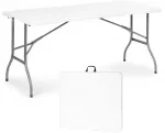 Sudedamas sodo kateringinis stalas 153×70 cm, lagamino tipo, baltas MultiGarden