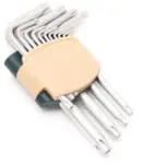Rockforce TORX raktai su skylute T6-T60 15 vnt.