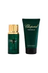 Set Chopard: Cedar Malaki Eau De Parfum Unisex, 80 ml + Cedar Malaki Cleansing & Moisturising Du&scaron;o želė For All Skin Types, 150 ml