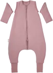 Pink Meyco Baby Studio miegmai&scaron;is su kojytėmis, nusegamomis rankovėmis ir atverčiamomis kojinėmis TOG 2.5 Violetinė Rožinė