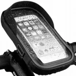 Motociklinis laikiklis su saulės skydeliu telefono dėklas dokumentams
