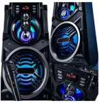 Partytech Big Tower Bt Ne&scaron;iojama Bluetooth Kolonėlė su Mikrofonu