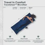 Cocoon Mikropluo&scaron;tas Travel Sheet &ndash; Micro Fibre paklodė