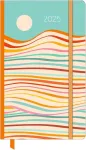Dumont - Dominique Vari Summerdream 2025 savaitinis užra&scaron;ų knygelės kalendorius, 13 x 21 cm, dienora&scaron;tis su elastine juostele ir daug naudingų specialių puslapių