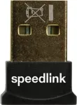 Speedlink Vias Nano Usb Bluetooth adapteris Pc - Usb Bluetooth 5.0 raktas kompiuteriui, ne&scaron;iojamam kompiuteriui, belaidis duomenų mainai iki 3 Mbps, juodas