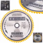 Powermat Vidiowa pjovimo disko medienai 305x30mm, 60 dantų