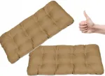 Pillows24 Pagalvėlė sodo suoliukui-supynėms 100x50, smėlio spalvos