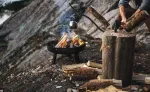 Grandininis pjūklas Stalco Kirvis kaltinis anglinis plienas, neslystantis
