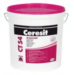Silikatiniai dažai Ceresit Ct 54 15l Balta