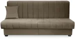 Mebel Elite I&scaron;skleidžiama sofa-lova SIGMA, 191 cm, smėlio spalvos