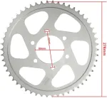 Other GALINIS ŽVAIGŽDYS 520-54z CFMOTO 400 NK CHOHO
