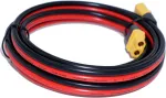 Ihaospace Xt60 ilginamasis laidas 1.8 m 72 coliai - 12awg Xt60 laido ilginamasis kabelis nuo vyri&scaron;ko iki moteri&scaron;ko, įkrovimo laidas, suderinamas su Ecoflow Powerstation saulės baterija 1.83 m