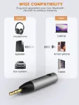 &bdquo;maedhawk&ldquo; &bdquo;bluetooth&ldquo; Aux adapteris automobiliui, Bt 5.0 garso imtuvas