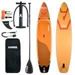 Pripučiamos irklentės komplektas AMBER PRIME 12.6, 381 x 85 x15 cm, iki 130 kg, 15 psi