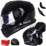 Motociklinis turistinis atverčiamas &scaron;almas Ls2 Ff908 Strobe Ii Ece22.06 P/j