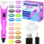 Mega rinkinys 3d spausdintuvas xxxl 3d ra&scaron;iklis magiczny įdėklai druk pla 110 metrų