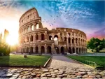 Yscolor deimantų tapyba &bdquo;pasidaryk pats&ldquo; 5d kubo deimantų mozaika apvalūs deimantai tapyba romos koliziejus siuvinėjimas kryželiu europieti&scaron;ko stiliaus pilies pastatas 30 x 40 cm