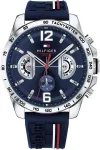 &bdquo;Tommy Hilfiger 1791476 Decker&ldquo; vyri&scaron;kas mėlynas silikoninis laikrodis
