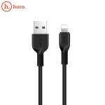 USB A tipo į &bdquo;Lightning&ldquo; tipo laidas Hoco 2,4A, 1 m, juodas x20